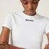 White - Seamless T-shirt - GLAM MODA